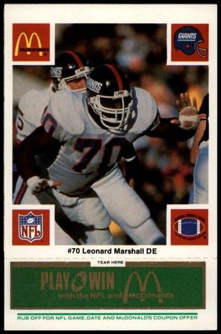 70 Leonard Marshall
